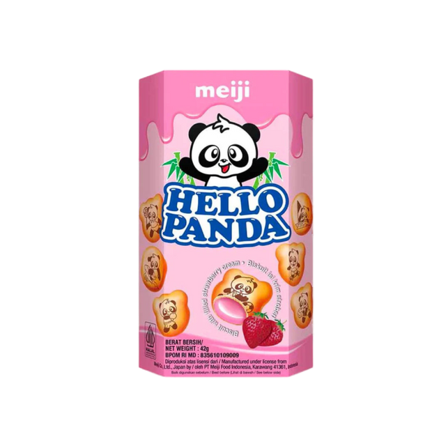 Meiji Hello Panda Strawberry