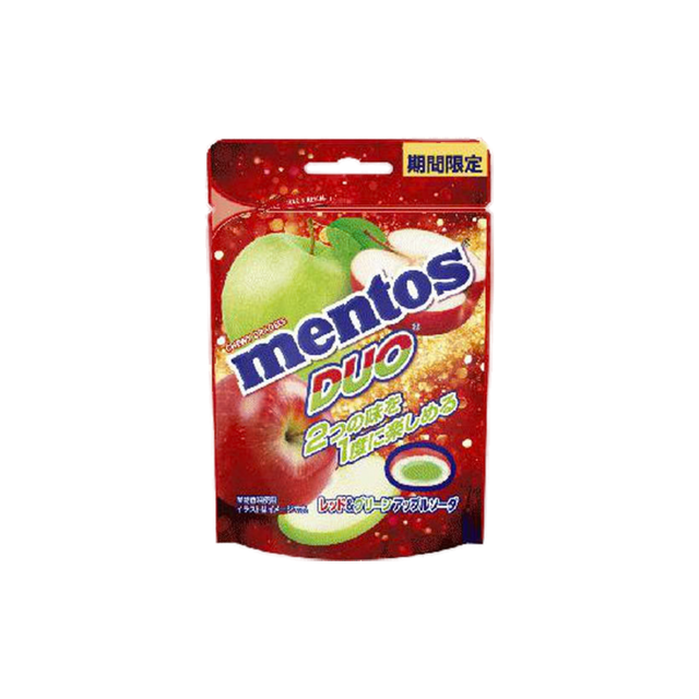 Mentos Duo Red Green Apple