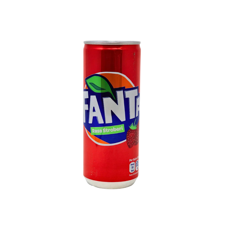 Fanta Rasa strawberry Indonesia FANTA