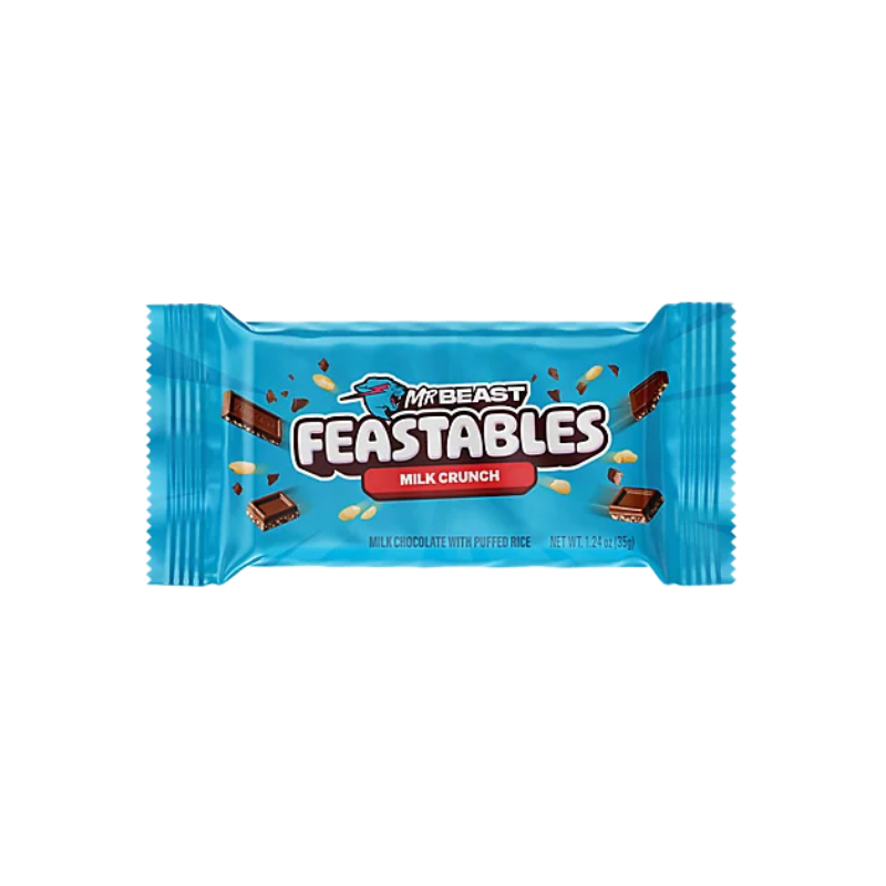 Feastables Chocolate Bar Crunch Small