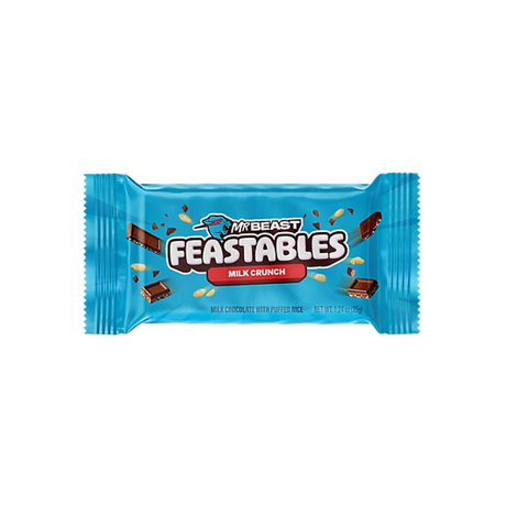 Feastables Chocolate Bar Crunch Small