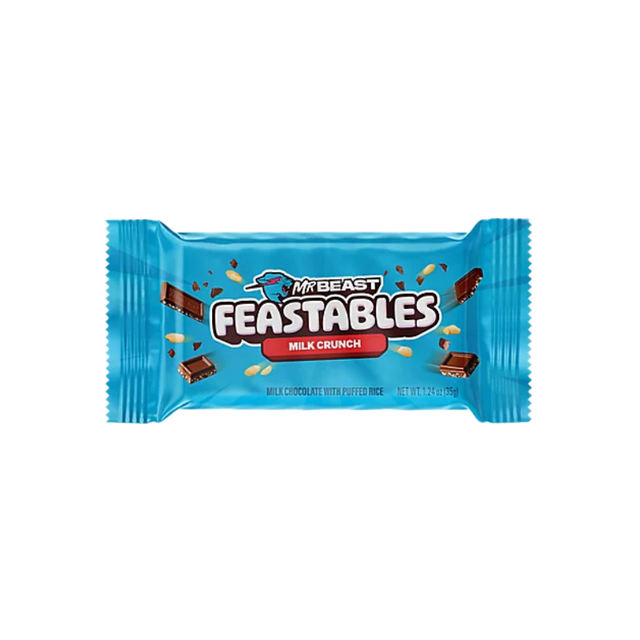Feastables Chocolate Bar Crunch Small