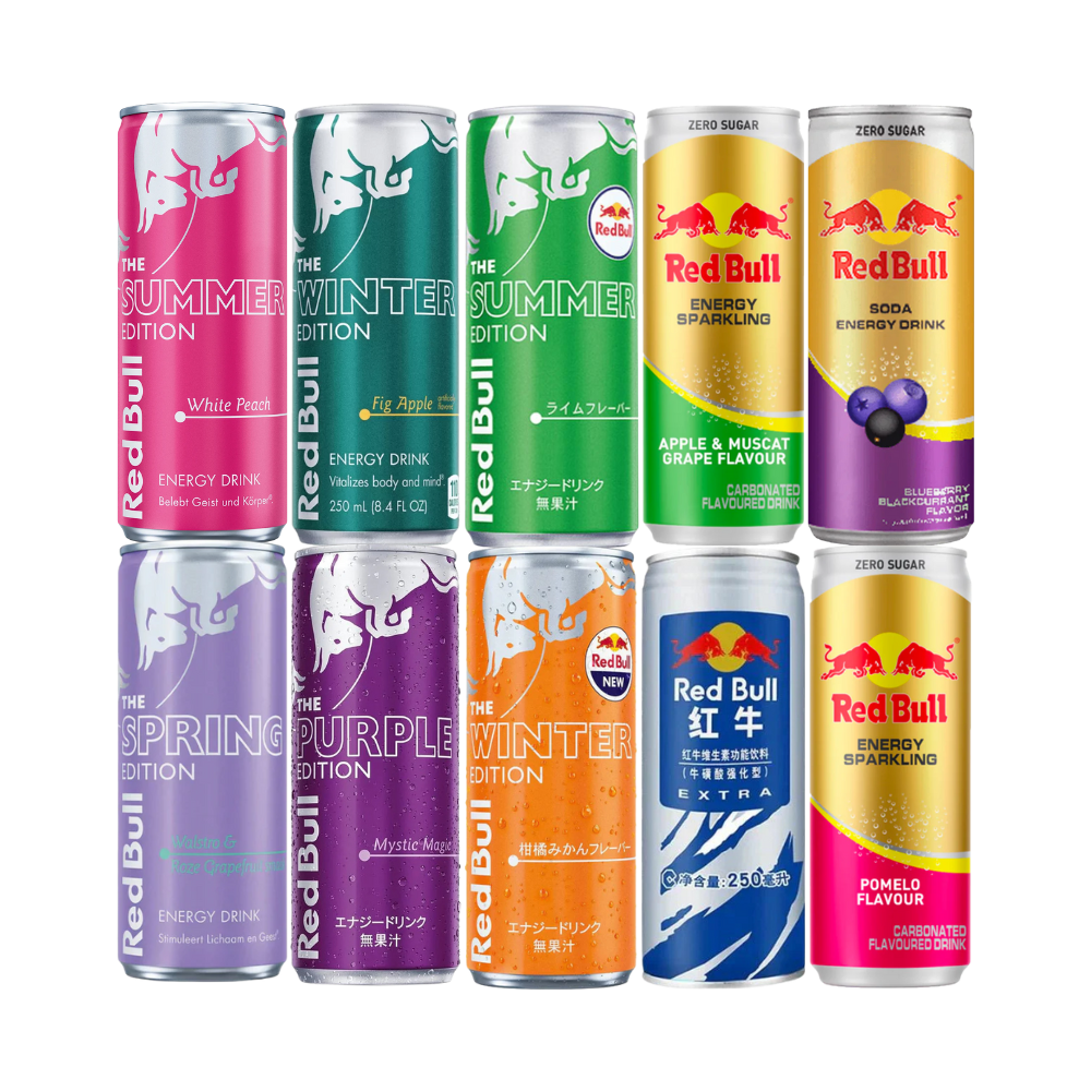 Box Découverte Red Bull Ultra Rare EXODRINKS