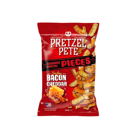 Pretzel Pete Pieces Smokey Bacon Cheddar DDM