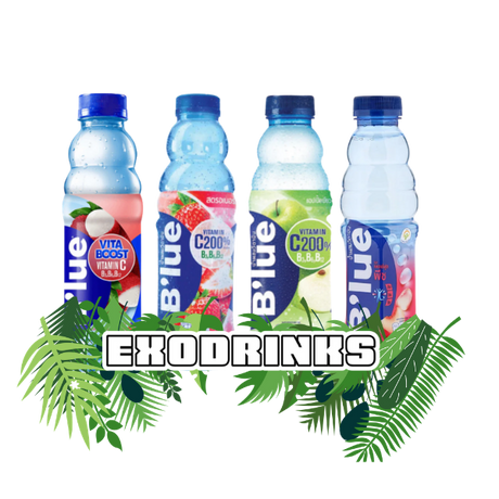 Pack B'lue - Boissons D'Hydratation - EXODRINKS