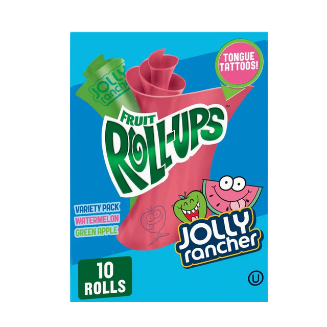 Betty Crocker Fruit RollUps Jolly Rancher