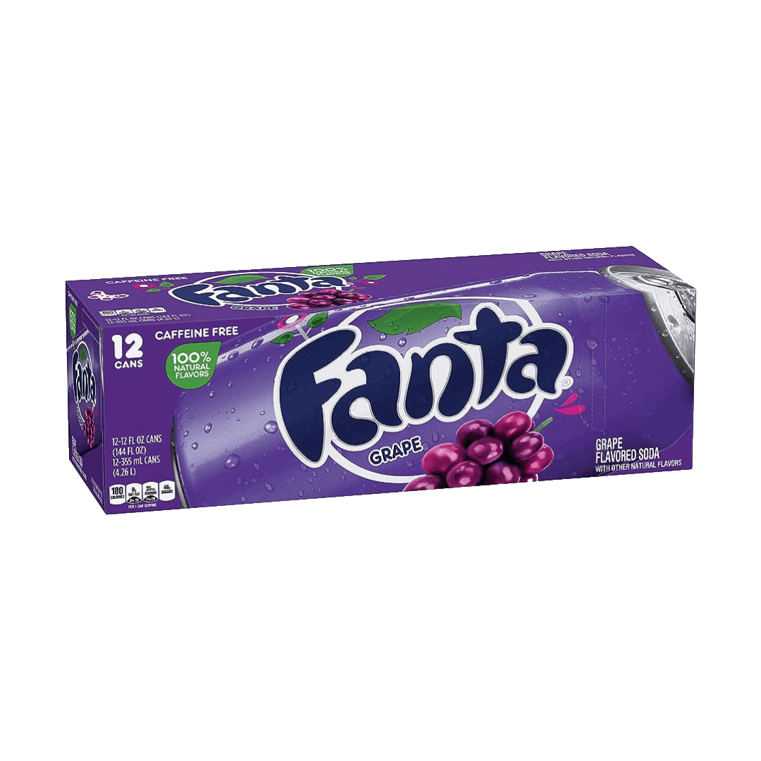 Fanta Grape [PACK de 12] EXODRINKS