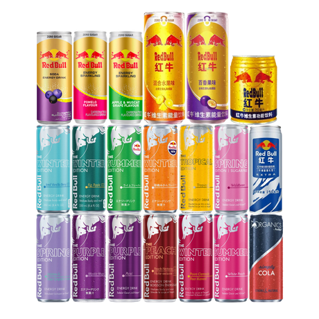 Red Bull Box Découverte 20 saveurs exclusives RED BULL