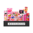 Box Rose XL - Sucré - Salé - Boissons - EXODRINKS
